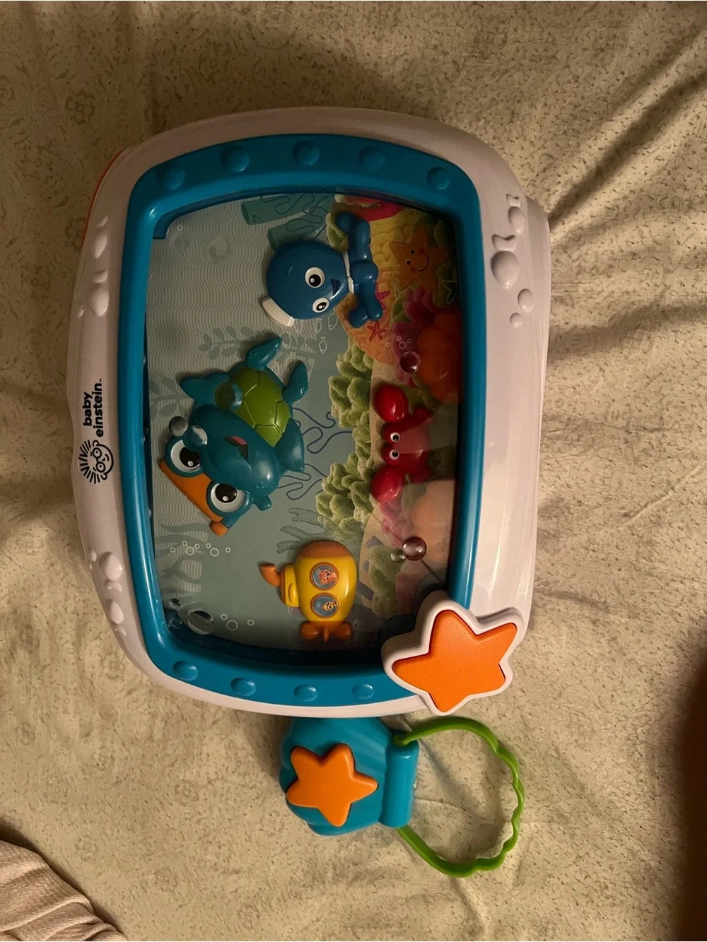 Baby Einstein musical crib toy